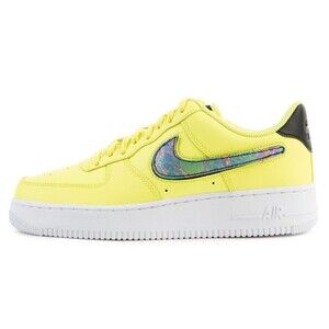 Size 11 - Nike Air Force 1 '07 LV8 Low Yellow Pulse CI0064 700 New!